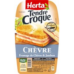 Tendre Croque Chèvre Tendre Croque Chèvre ,HERTA,x2 200g