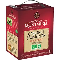 Alexandre Montmirel Vin d'Espagne Cabernet Sauvignon BIO, vin rouge la fontaine de 3 l