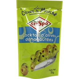 Crespo Cocktail d'olives dénoyautées le sachet de 70 g