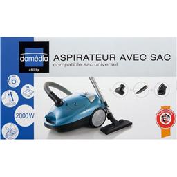 Aspirateur avec sac compatible sac universel Domédia Aspirateur Compacteo Ergo Cyclonic Moulinex – Intermarché