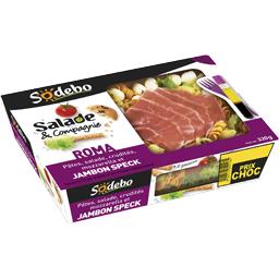 Sodebo Salade & Compagnie - Salade Roma pâtes crudités jamb... la barquette de 320 g