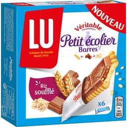 LU Petit Ecolier - Biscuits avec tablette de chocolat a... la boite de 6 - 150 g