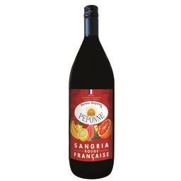 Don Peponne Sangria rouge Française Goyave la bouteille de 150 ml