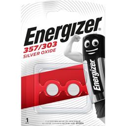 Energizer Piles Silver Oxide 1,55V 357/303 les 2 piles