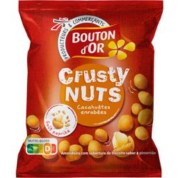 Bouton d'Or Crusty Nuts - Cacahuètes enrobées goût paprika le sachet de 125 g