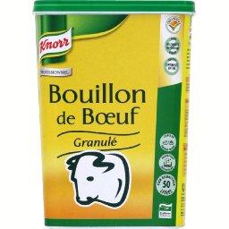 Bouillon de bœuf granulé, la boîte Bouillon de bœuf granulé, la boîte,KNORR,1 null