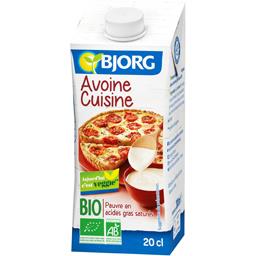 Avoine cuisine BIO, la brique de 200 ml Avoine cuisine BIO, la brique de 200 ml,BJORG,Avoine cuisine bio200 ml