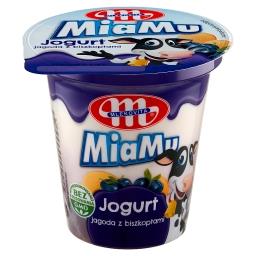 MiaMu Jogurt jagoda z biszkoptami