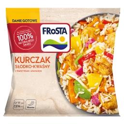 Kurczak słodko-kwaśny z warzywami i ananasem 450 g