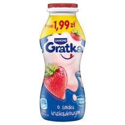 Gratka Produkt mleczny o smaku truskawkowym 170 g