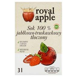 Sok 100 % jabłkowo-truskawkowy tłoczony 3 l