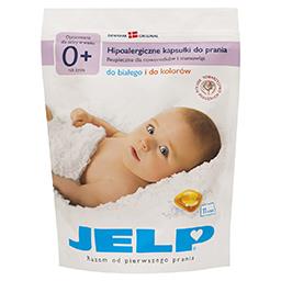 0+ Hipoalergiczne kapsułki do prania białego i kolorów 264 g (11 x 24 g)