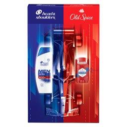 A set of products:  Men Ultra shampoo & Old Spice Wh...