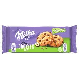 Pieguski Choco Cookies Nut Ciasteczka z kawałkami czekolady mlecznej i orzechami 135 g