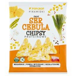 Piramidki Chipsy proteinowe smak ser cebula 60 g