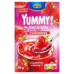 Yummy! Kisiel do kubka smak truskawkowy 30 g