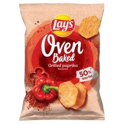 Oven Baked Pieczone formowane chipsy ziemniaczane o smaku grillowanej papryki 110 g