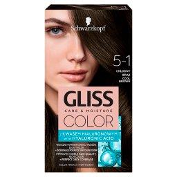 Gliss Color Farba do włosów chłodny brąz 5-1