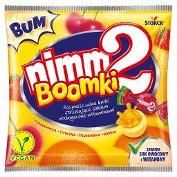 Boomki Rozpuszczalne cukierki owocowe wzbogacone witaminami 90 g
