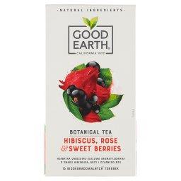 Herbatka owocowo-ziołowa aromatyzowana smak hibiskusa róży czarnego bzu 42 g (15 torebek)