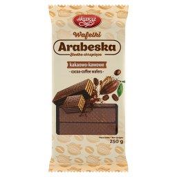 Wafelki Aabeska kakaowo-kawowe 250 g