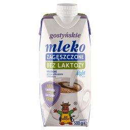 Mleko gostyńskie zagęszczone bez laktozy niesłodzone lekkie 2,5 % 500 g