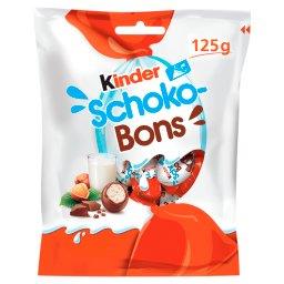 Schoko-Bons Czekoladki z mlecznej czekolady z nadzieniem mlecznym i orzechami
