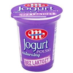 Jogurt Polski naturalny bez laktozy 350 g