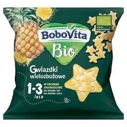 Bio Gwiazdki wielozbożowe wybornie ananasowe 1-3 lata 20 g