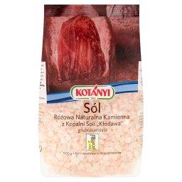 Sól różowa naturalna kamienna z Kopalni Soli Kłodawa gruboziarnista 900 g