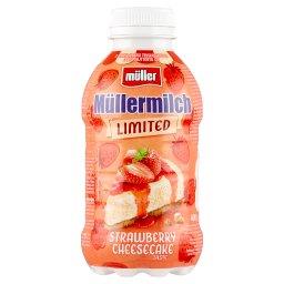 Milch Napój mleczny o smaku sernika truskawkowego 40...