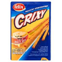 Crixy Paluszki krakersowe o smaku żółty ser 85 g