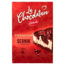 La Chocolatiere Premium Sernik z czekoladą mieszanka do wypieku ciasta 425 g