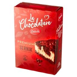 La Chocolatiere Premium Sernik z czekoladą mieszanka do wypieku ciasta 425 g