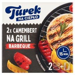 Na ciepło Camembert na grill barbeque 205 g (2 x 100 g + 5 g)