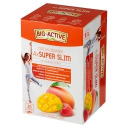 4 x Super Slim odchudzanie Suplement diety herbatka ziołowo-owocowa 40 g (20 x 2 g)