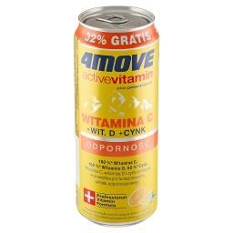 Active Vitamin Odporność Napój gazowany smak pomarańczowy 330 ml