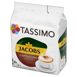 Jacobs Cappuccino Classico Kawa mielona 8 kapsułek i mleko 8 kapsułek 260 g