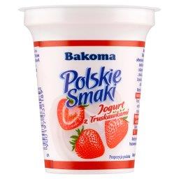 Polskie Smaki Jogurt z truskawkami 150 g