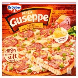 Guseppe Pizza z salami i sosem cheddar 418 g