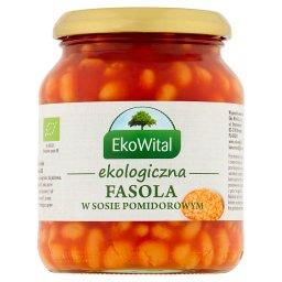 Ekologiczna fasola w sosie pomidorowym 360 g