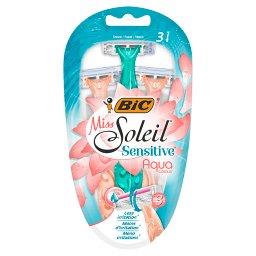 Miss Soleil Sensitive Aqua Colours 3-ostrzowa maszynka do golenia 3 sztuki