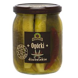 Ogórki diabelskie 540 ml