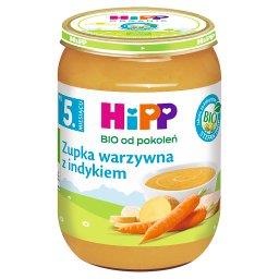 ΒIO Zupka warzywna z indykiem po 5. miesiącu 190 g