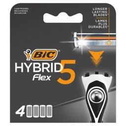 Hybrid Flex 5 5-ostrzowe wkłady do maszynki do golenia 4 sztuki