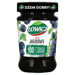 Dżem jagodowy o obniżonej zawartości cukrów 280 g