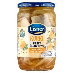 Filety śledziowe łagodnie marynowane kurki 600 g