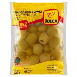 Hiszpańskie oliwki manzanilla fina bez pestek 120 g