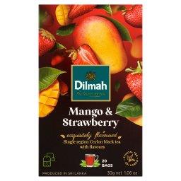 Mango & Strawberry Cejlońska czarna herbata 30 g (20...