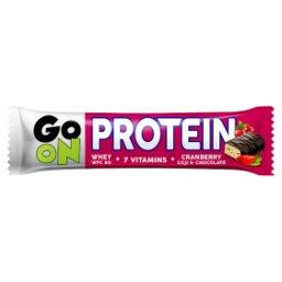 Go On Protein Baton z żurawiną i jagodami goji w czekoladzie deserowej 50 g